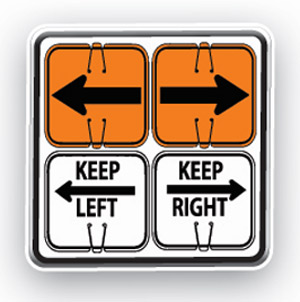 Cone-Mounted Signs