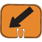 W16-7p(L) DIAGONAL LEFT ARROW