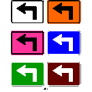 Advance Turn Arrow Auxiliary (90 degree)